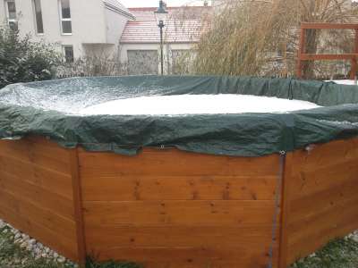Winterabdeckplane Rund diverse Größen